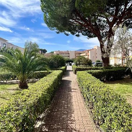 Cosy 2 Pieces Avec Cabine, Proche A Argeles, Terrasse, Parking, Animaux Admis - Fr-1-225-723 Apartment Argeles-sur-Mer