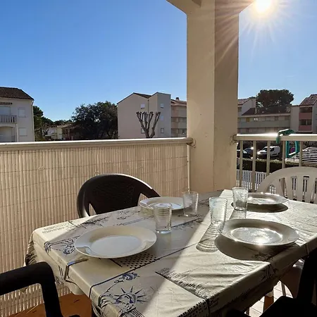 Apartment Cosy 2 Pieces Avec Cabine, Proche A Argeles, Terrasse, Parking, Animaux Admis - Fr-1-225-723 *